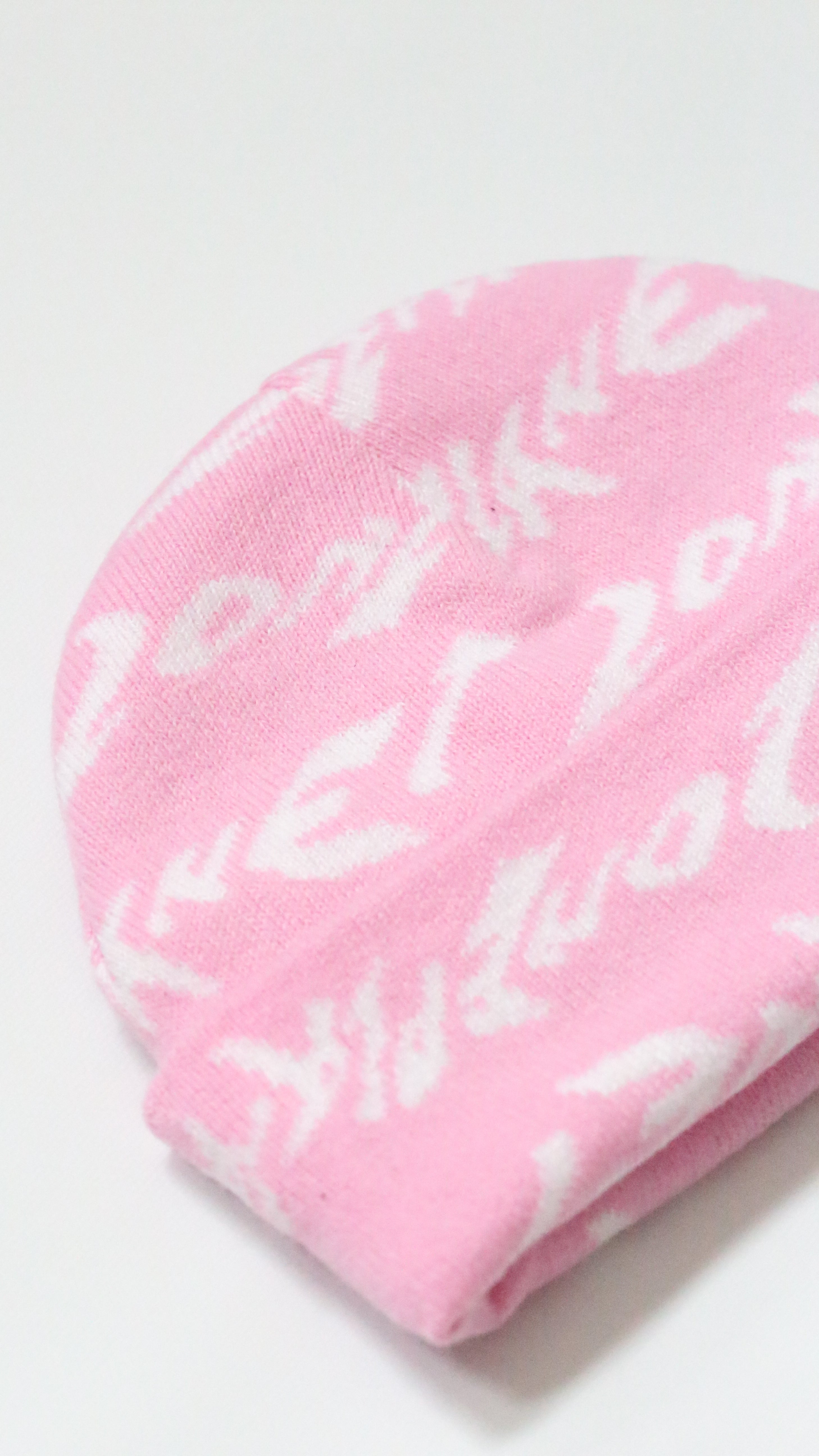 DISTORT BEANIE - PINK image 2
