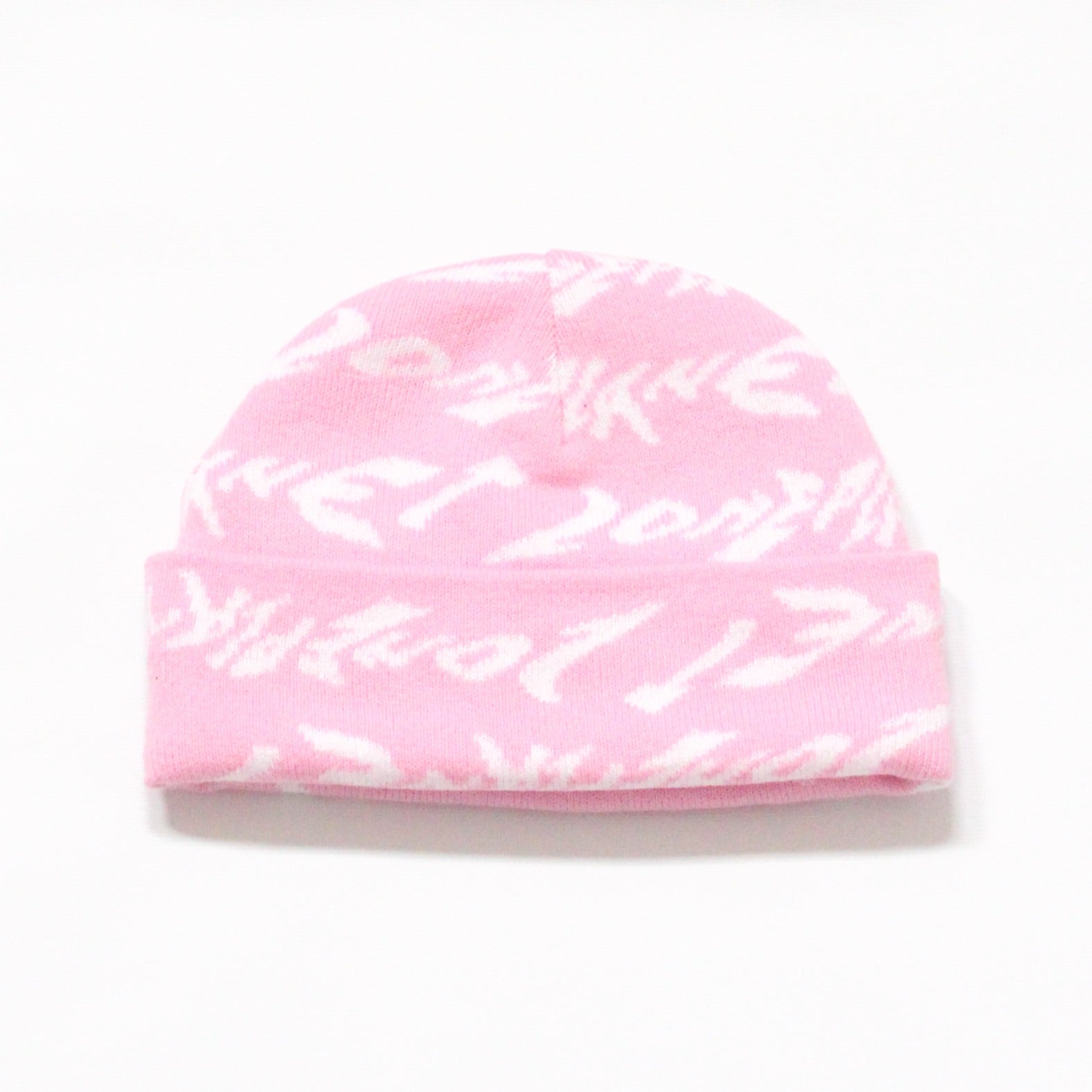 DISTORT BEANIE - PINK image 0