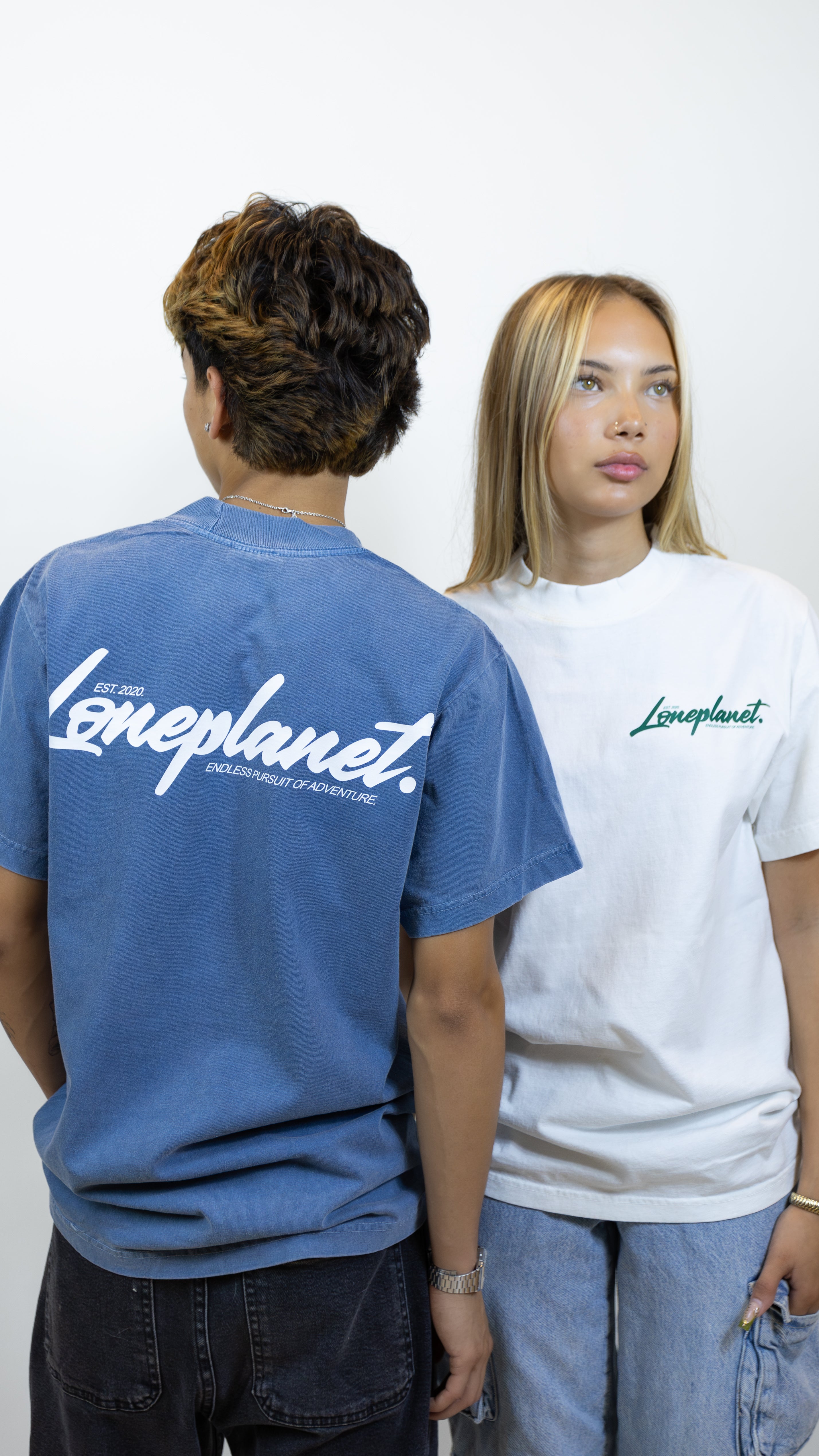 BASE LOGO TEE - BLUE image 5