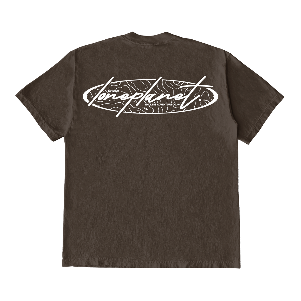 TOPO BASE TEE - COFFEE