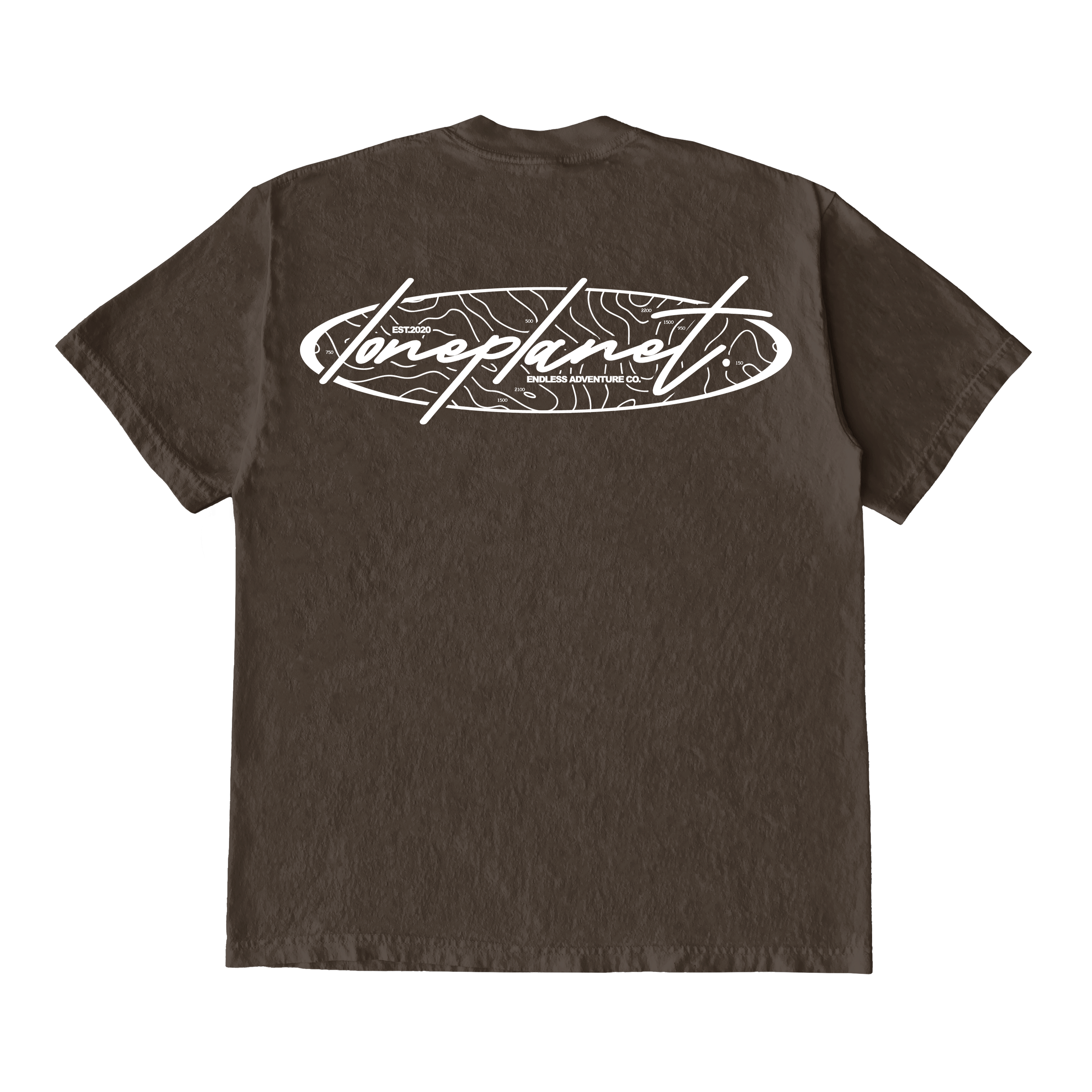 TOPO BASE TEE - COFFEE