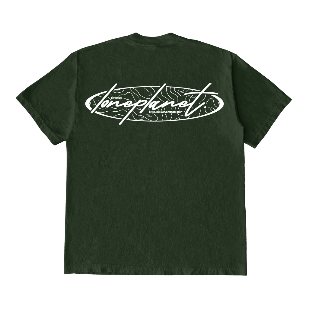 TOPO BASE TEE - GREEN