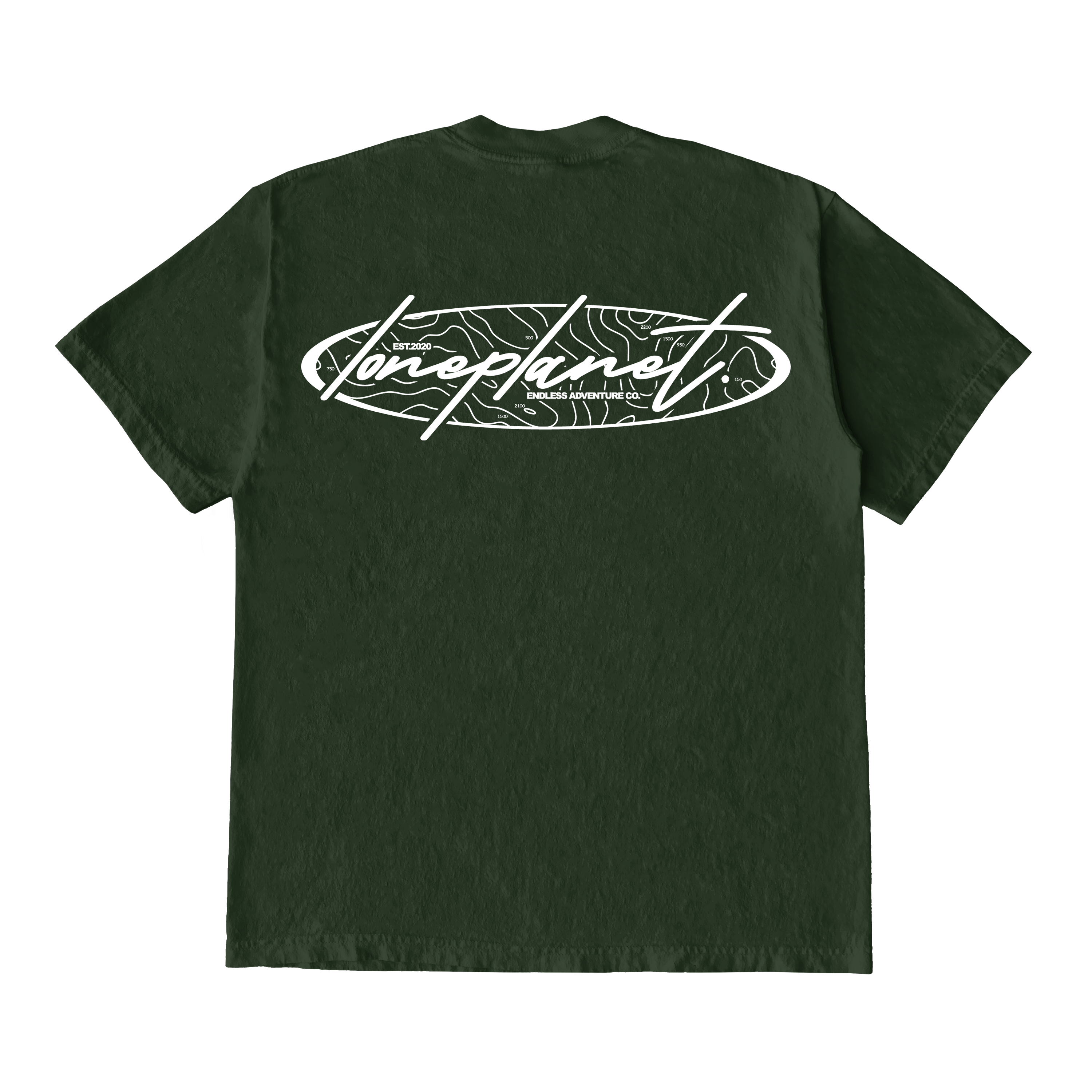 TOPO BASE TEE - GREEN
