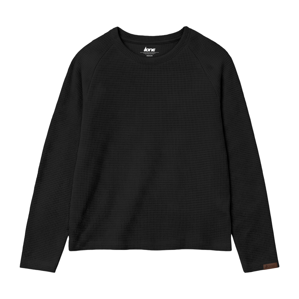 Grid Long Sleeve - Black
