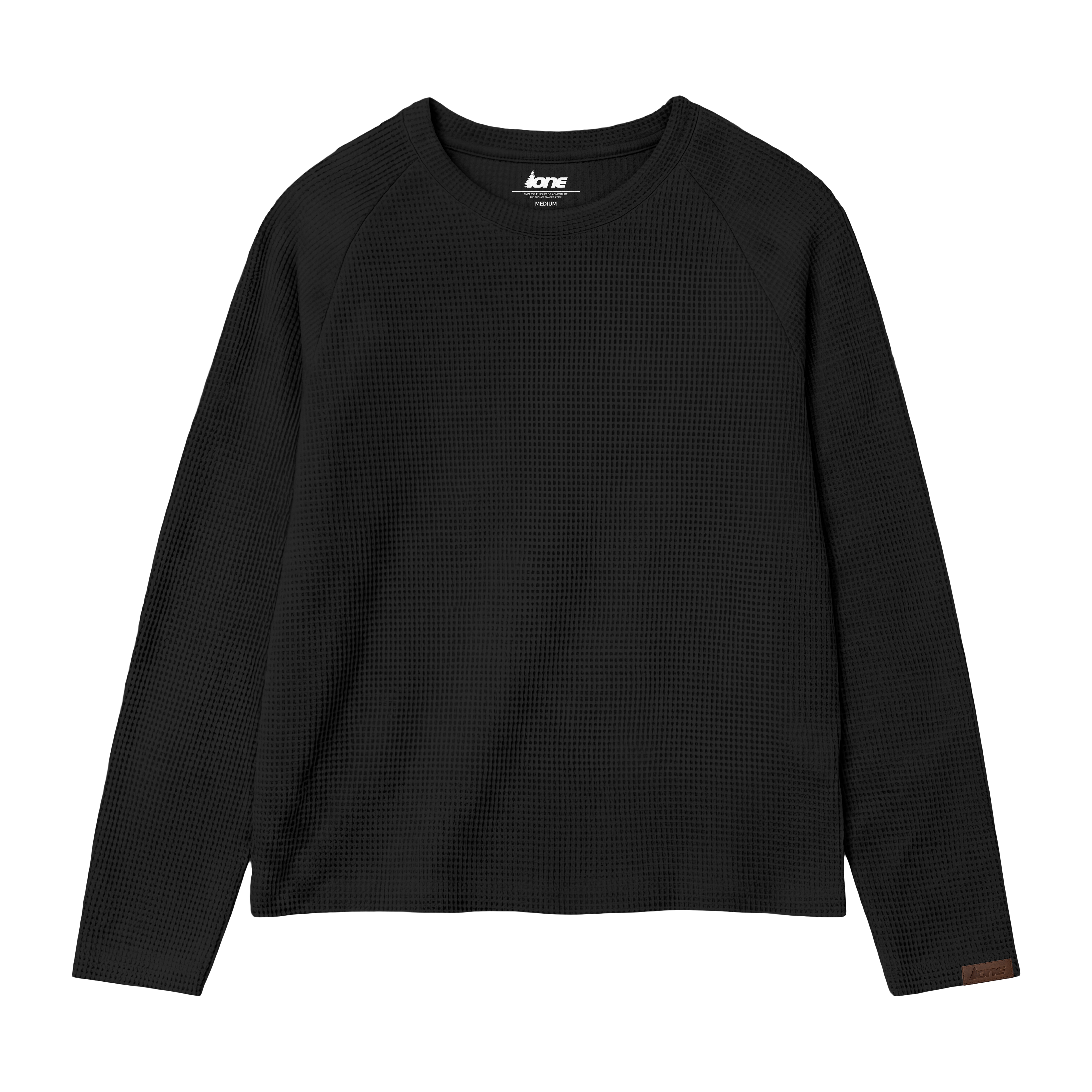 Grid Long Sleeve - Black