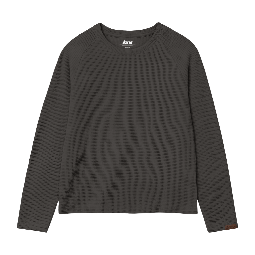 Grid Long Sleeve - Coffee