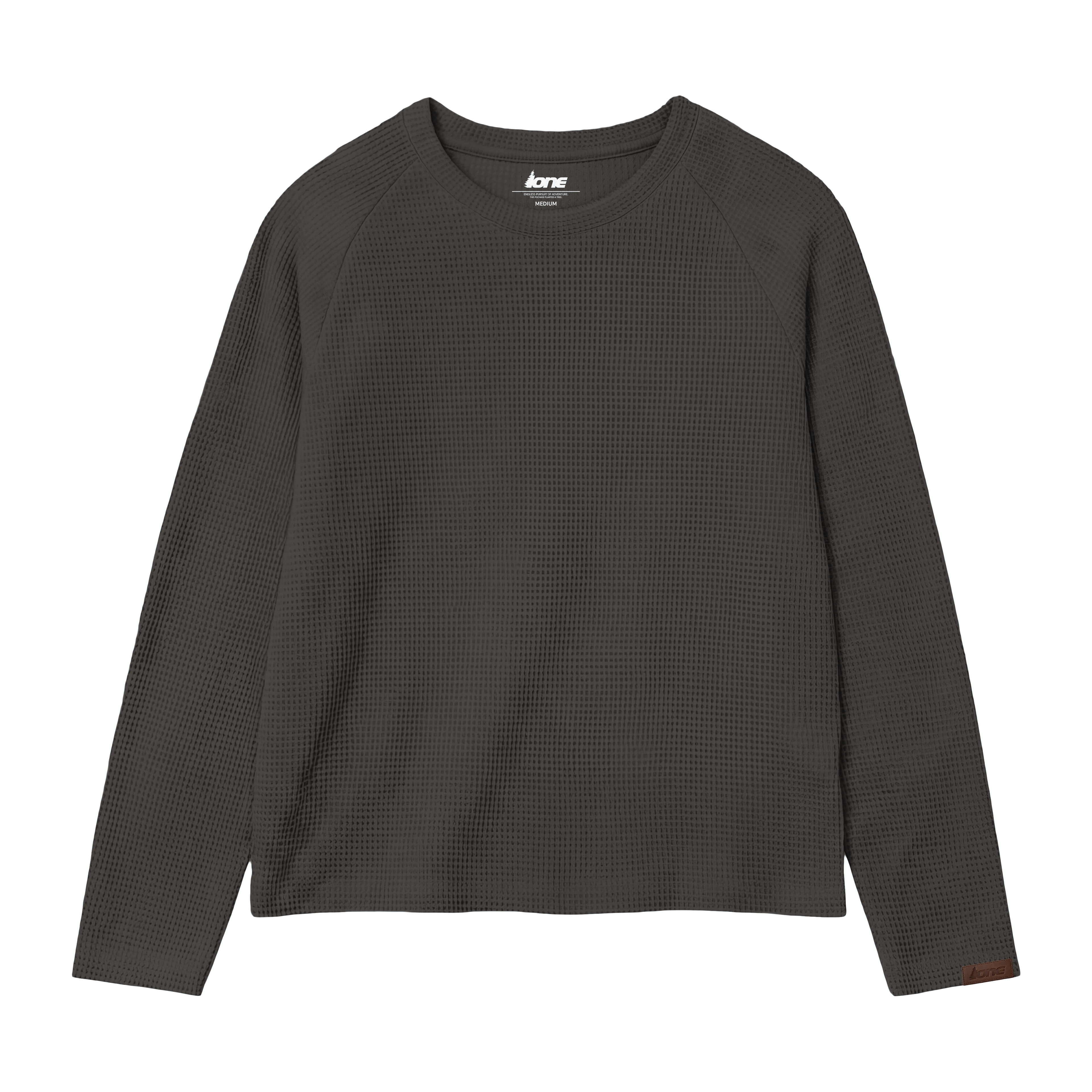 Grid Long Sleeve - Coffee