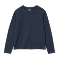 Grid Long Sleeve - Navy Slate